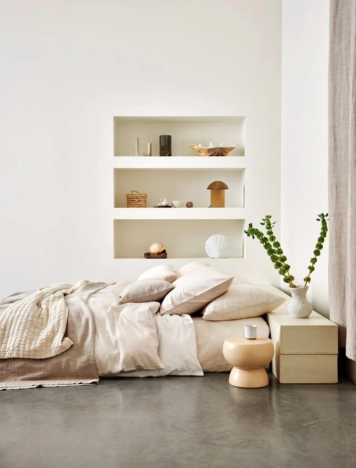 Vandyck Purity Lucca dynetrekk offwhite jacquard