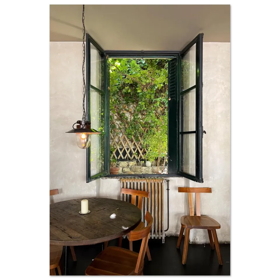 Hellstrøm Window Septime kunsttrykk 40x60 cm halvblank