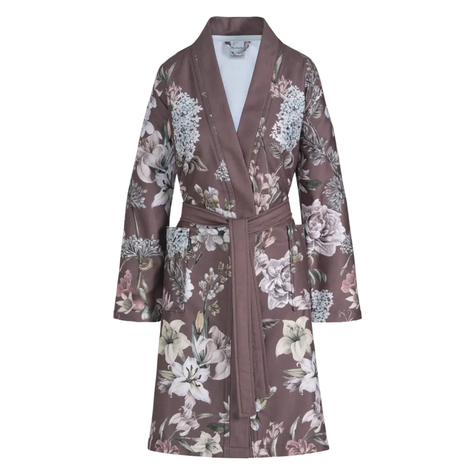 Vandyck Helena badekåpe rose taupe Large bambus