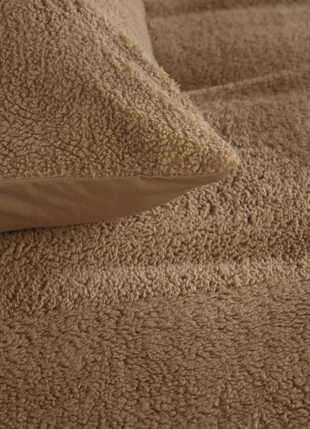 Ambiante Plush dynetrekk 140x200 brun teddy