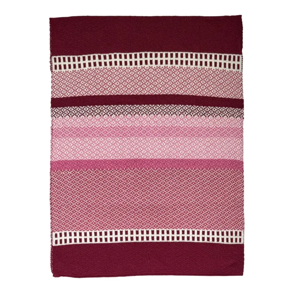 Solwang Design Restgarn Berry håndkle jacquard