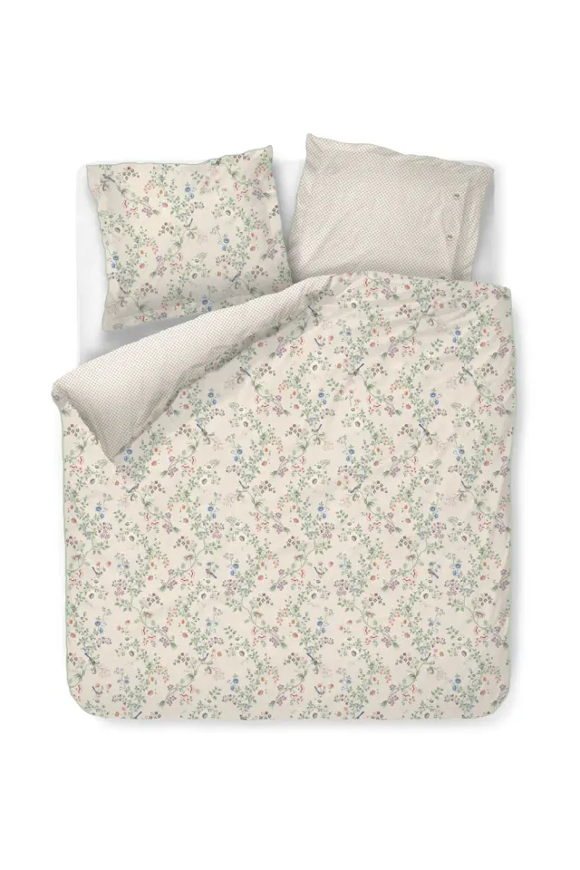 Pip Studio Lotus Lullaby dynetrekk offwhite 200x200 bomull