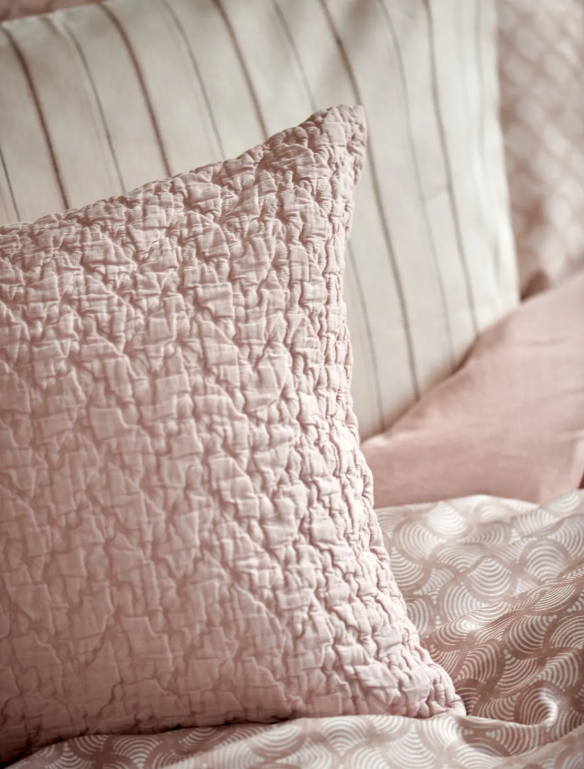 Vandyck Pure Aura sengesett blush 140x200 bomullssateng