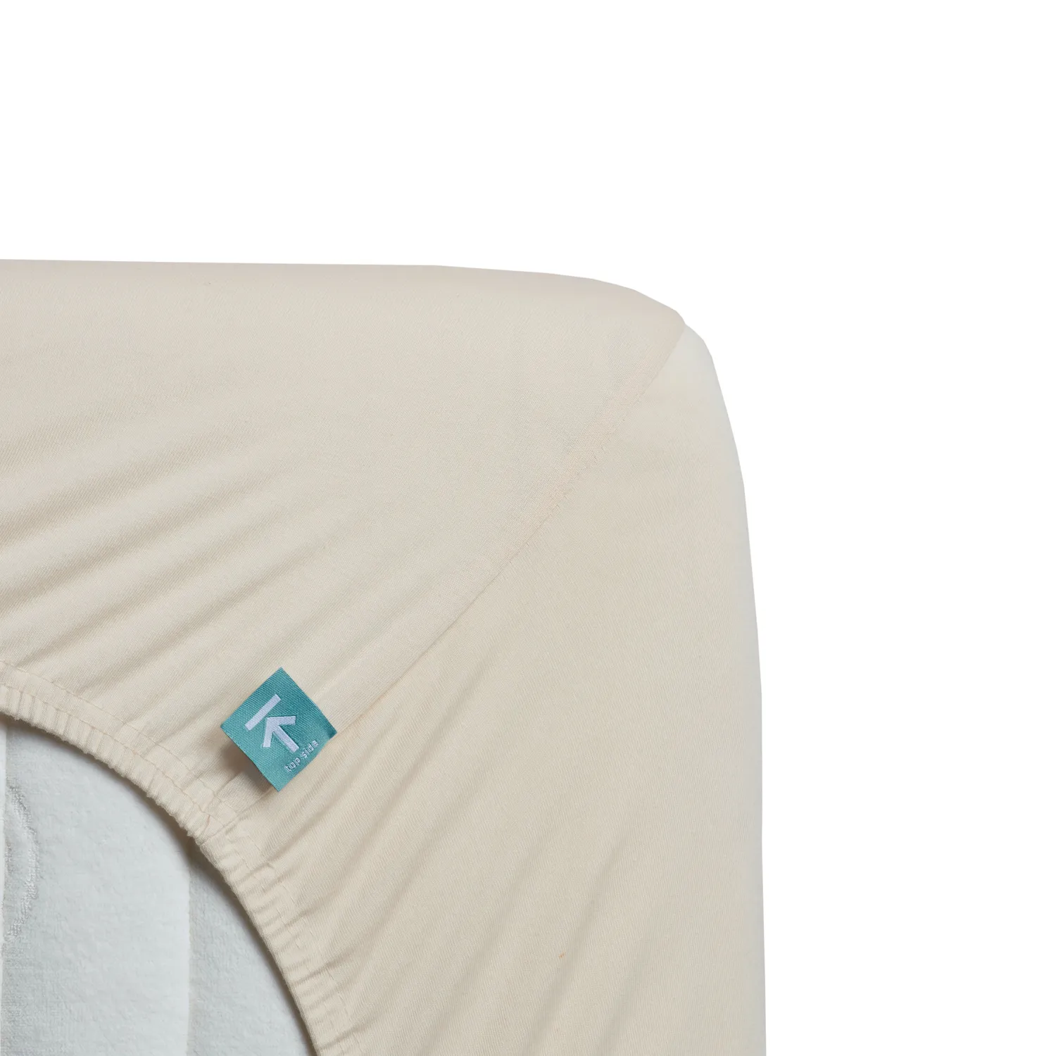 Beddinghouse Jersey Stretch topplaken 90x200 naturel