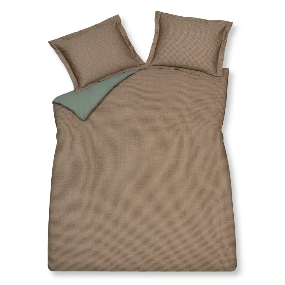 Vandyck Sparkles dynetrekksett 260x240 salvie sateng XL