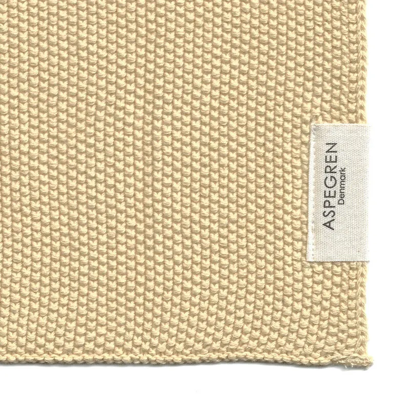 Aspegren Solid oppvaskkluter golden straw 25x25 cm 2-pk