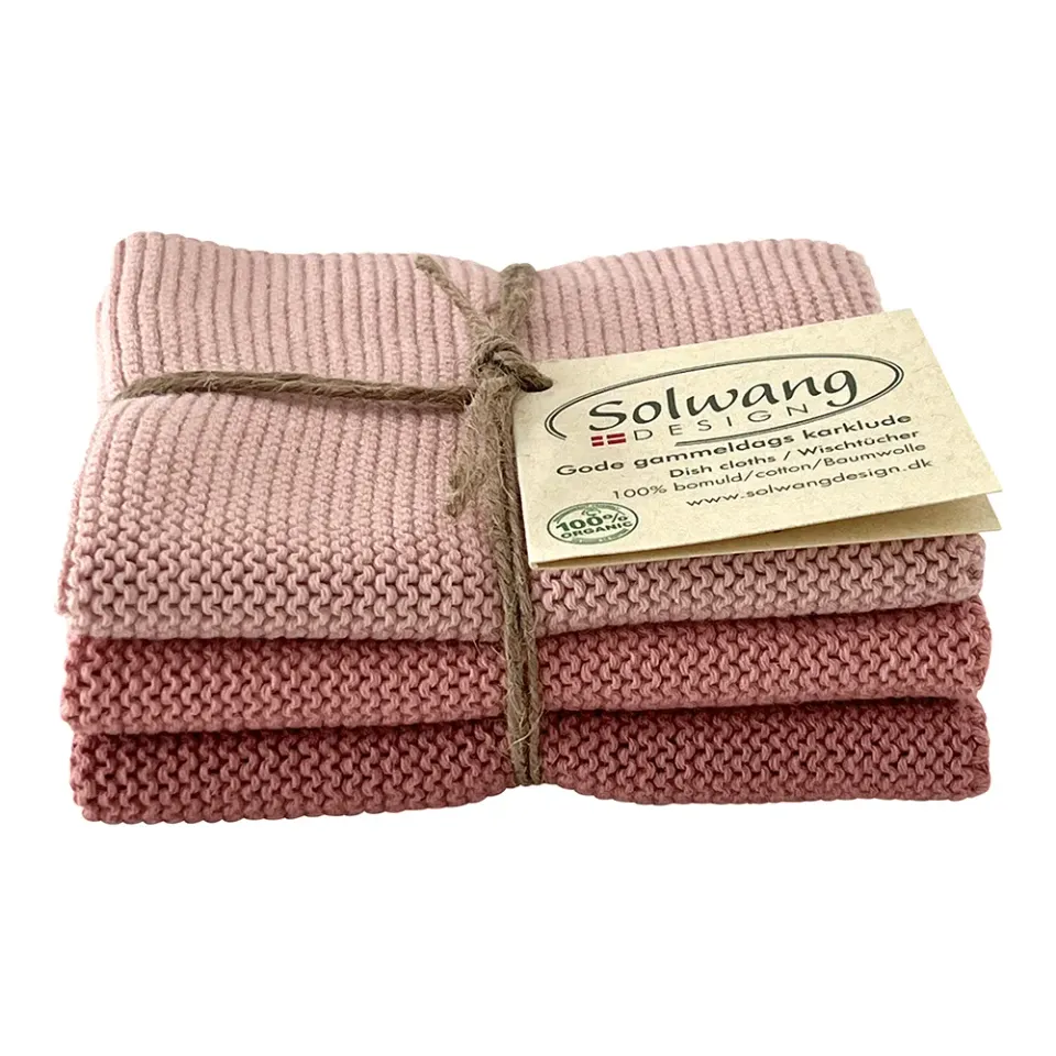 Solwang Design Smokey rose kombi karkluter 3-pk økologisk