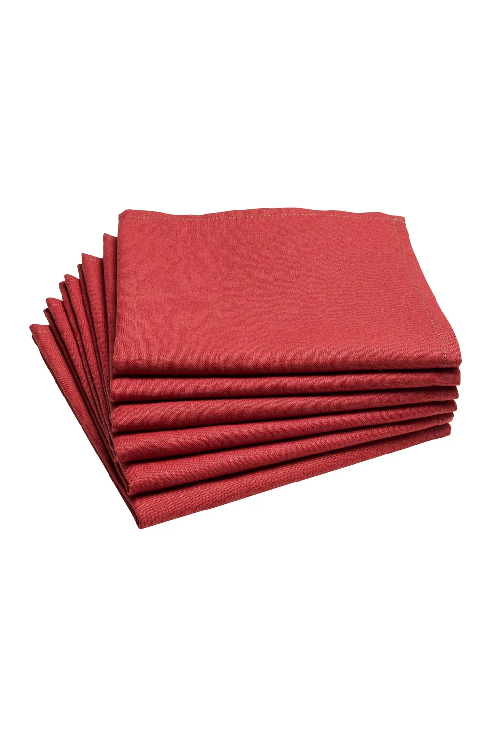 Coucke La Lilloise tøyservietter 6-pk linmiks farget