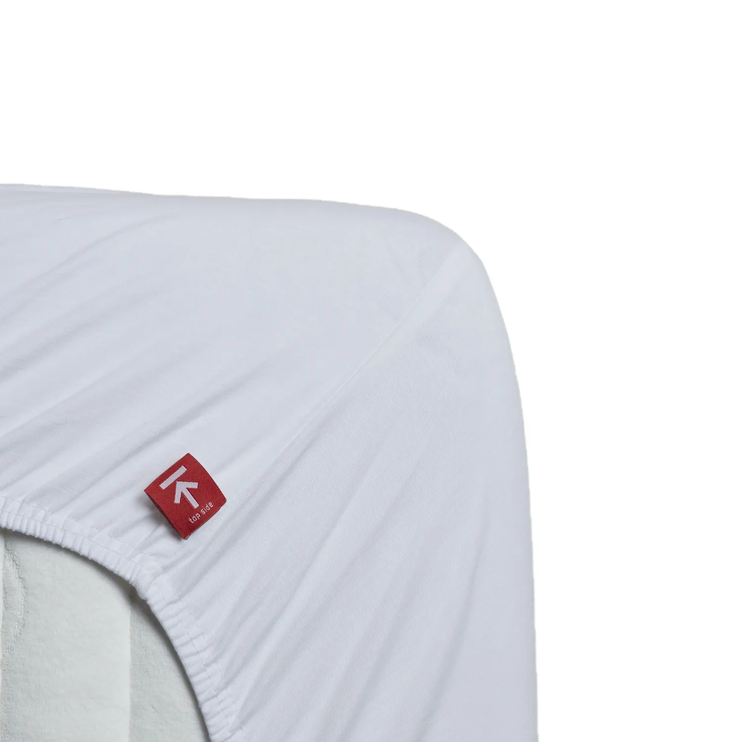 Beddinghouse Jersey Super Stretch topplaken 90x200 hvit