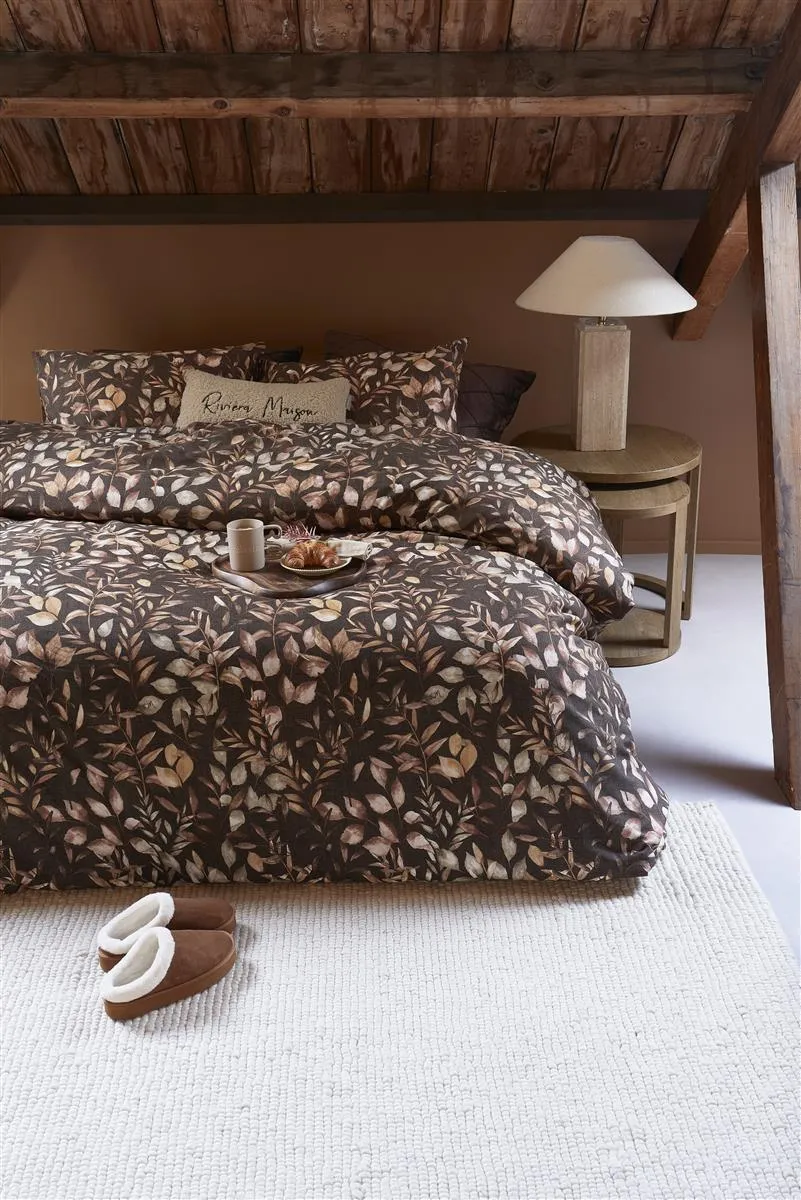 Riviera Maison Faded Fall dynetrekk 260x220 brun blader