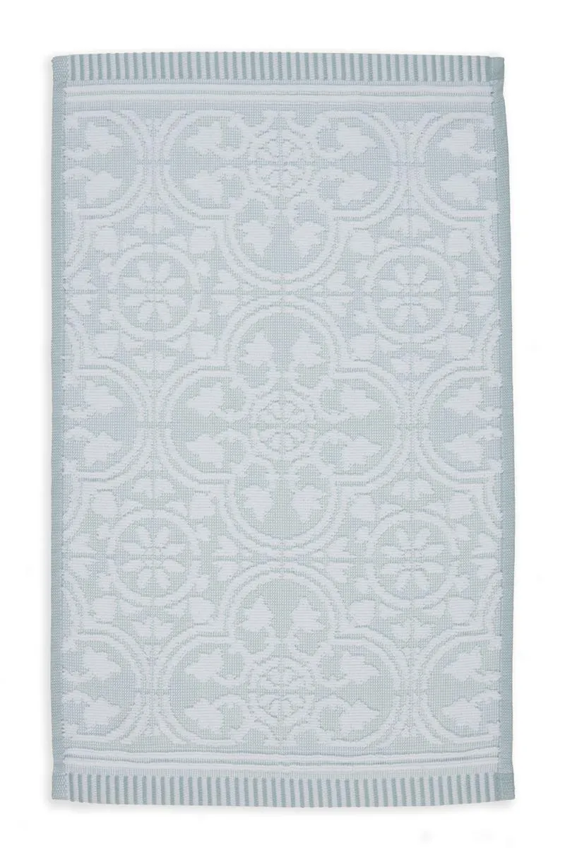 Pip Studio Tile de Pip badehåndkle lyseblått 70x140 bomull