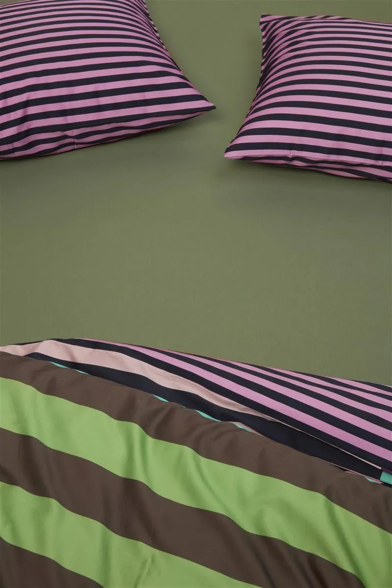 Beddinghouse Dutch Design Jersey Stretch laken 180x220 grønn