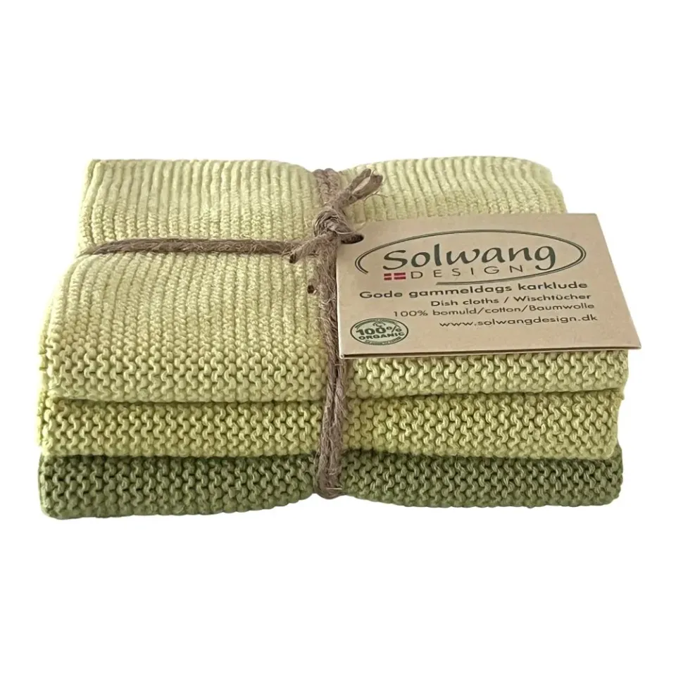 Solwang Design karklut pistacie kombi 3-pk økologisk