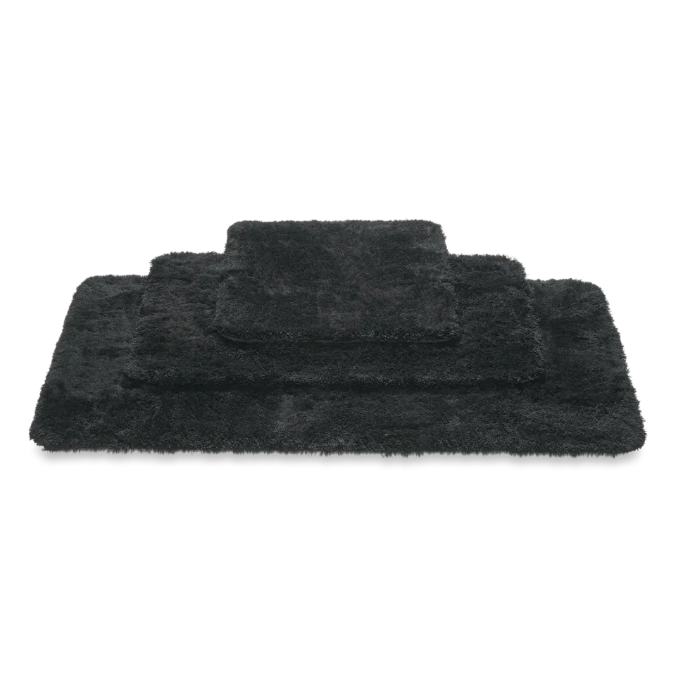 Vandyck Toronto badematte off black 60x100 tung