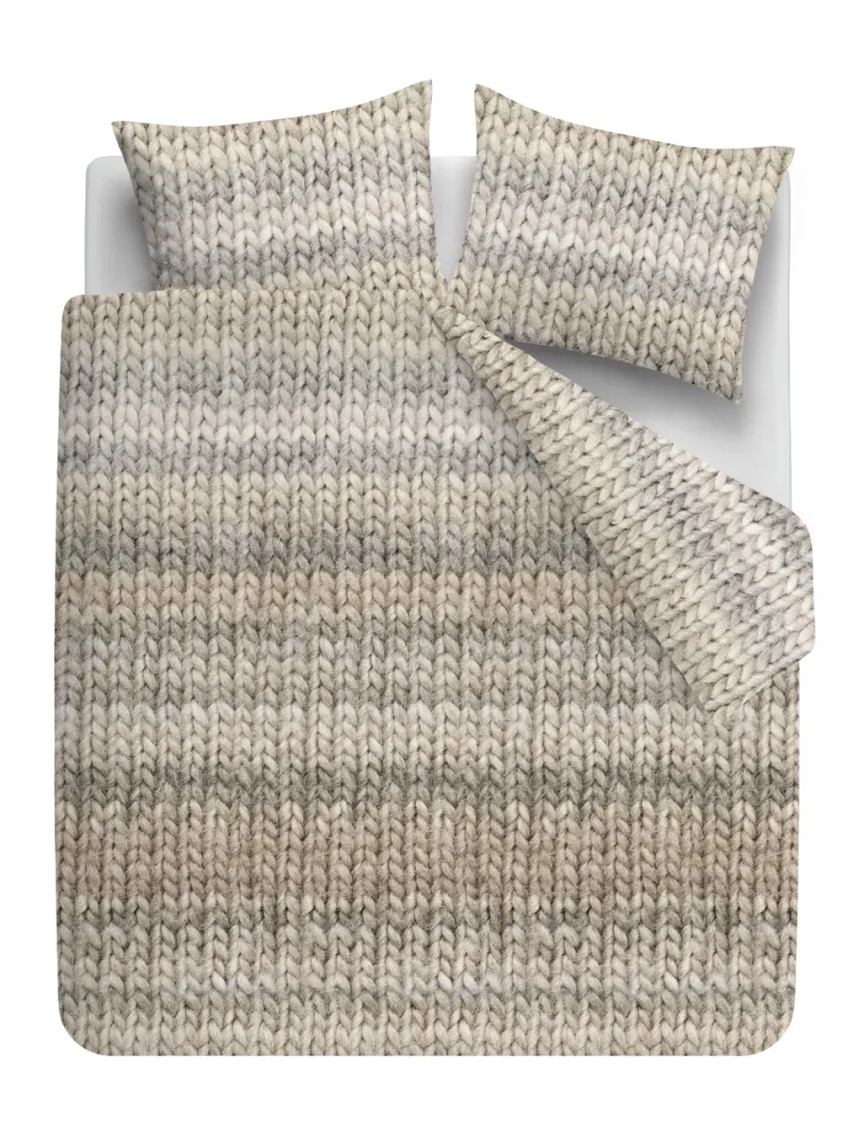 Beddinghouse Ariadne Lovingly dynetrekk 140x200 naturel flanell