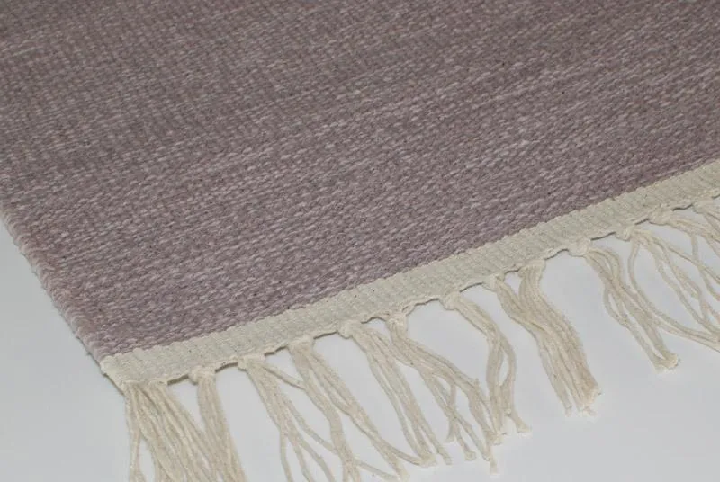 Aspegren Denmark Melange bomullsmatte Mauve 70x130 cm