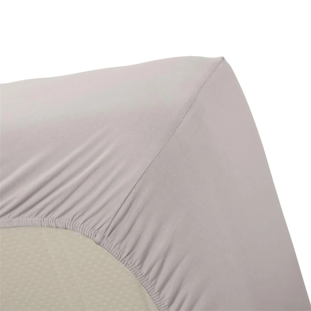 Beddinghouse Jersey Stretch laken lys grå 160x200 bomull
