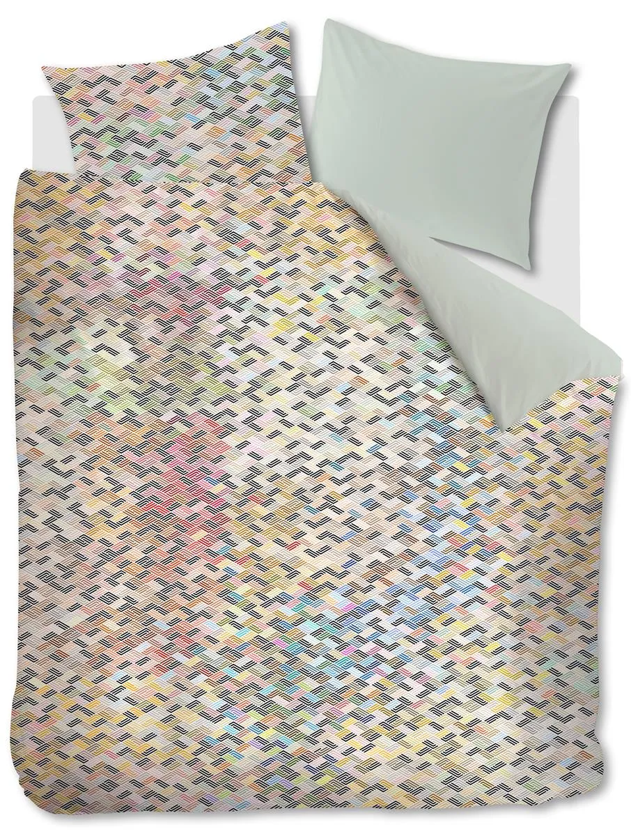 Beddinghouse Dutch Design Ray dynetrekk 200x200 multi øko