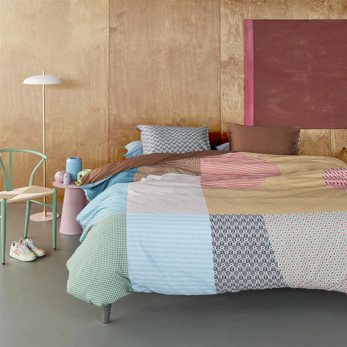 Beddinghouse Dutch Design Jazz dynetrekk multi 240cm sateng