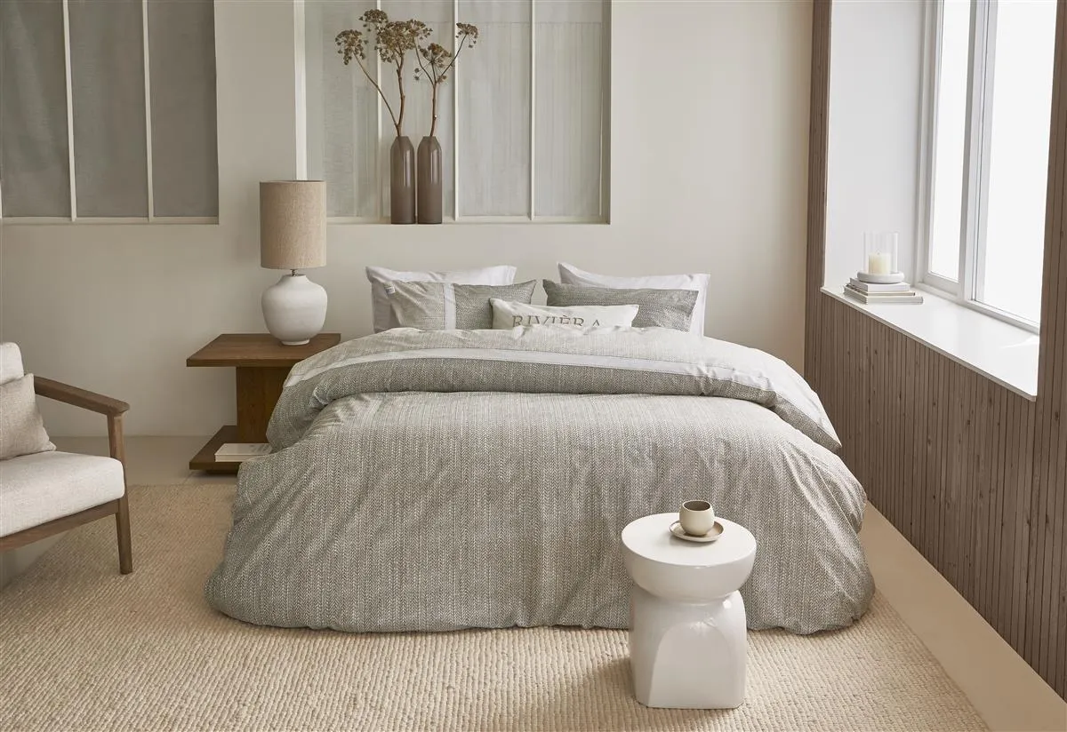 Riviera Maison Amsterdam Loft dynetrekk sand bomull 144TC