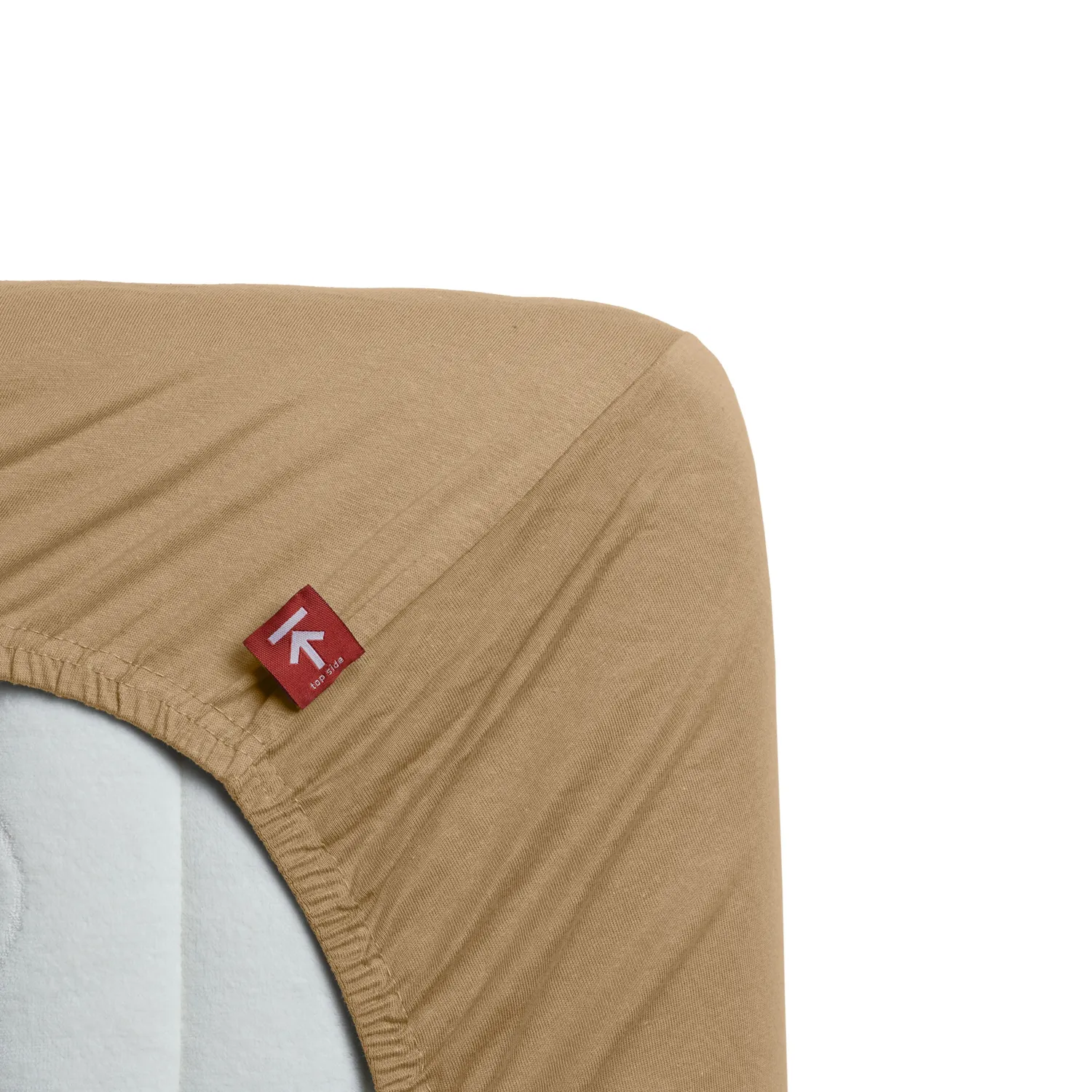 Beddinghouse Jersey Super Stretch laken 140x200 sand