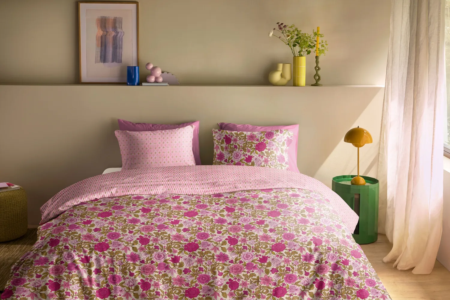 Oilily Emerly dynetrekk 140x200/220 multi blomstret bomull