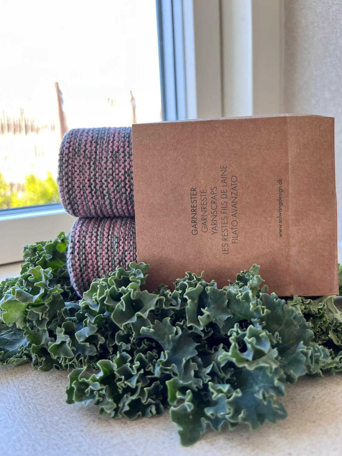 Solwang Design Restgarn Rose Salvie karkluter Zero Waste