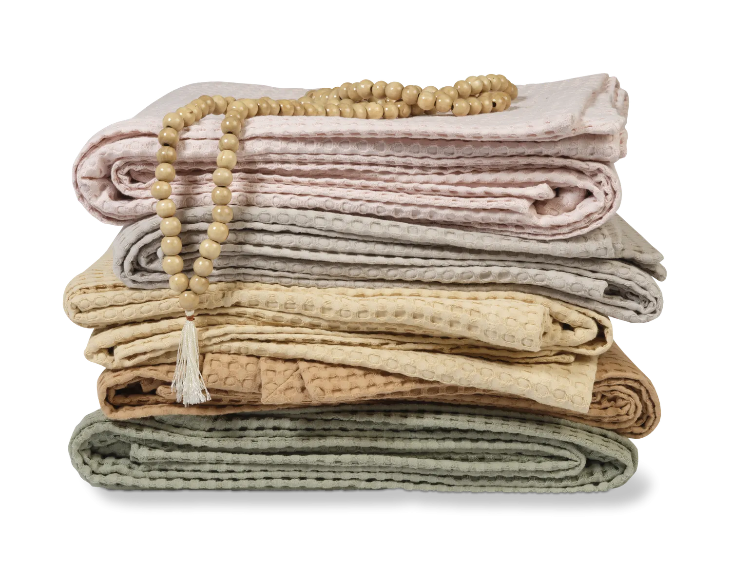 Vandyck Home Pique sengeteppe beach 160x250 bomull