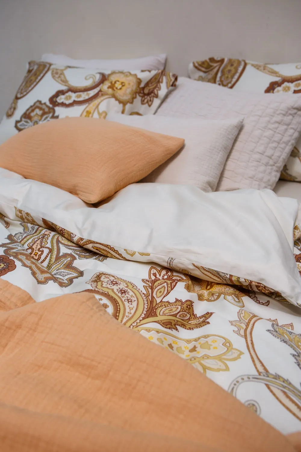 Vandyck Mystique dynetrekk 2-pers sunlight paisley