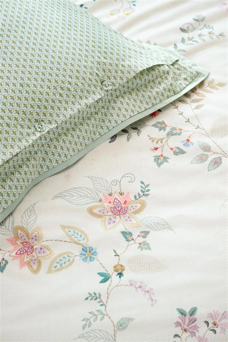 Pip Studio Kili Flower putevar 60x70 hvit blomster