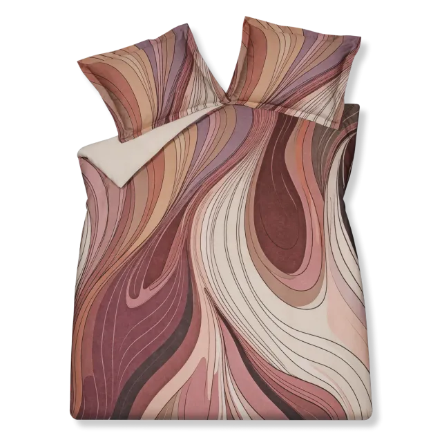 Vandyck Fortunate dynetrekk 140x220 ash rose sateng