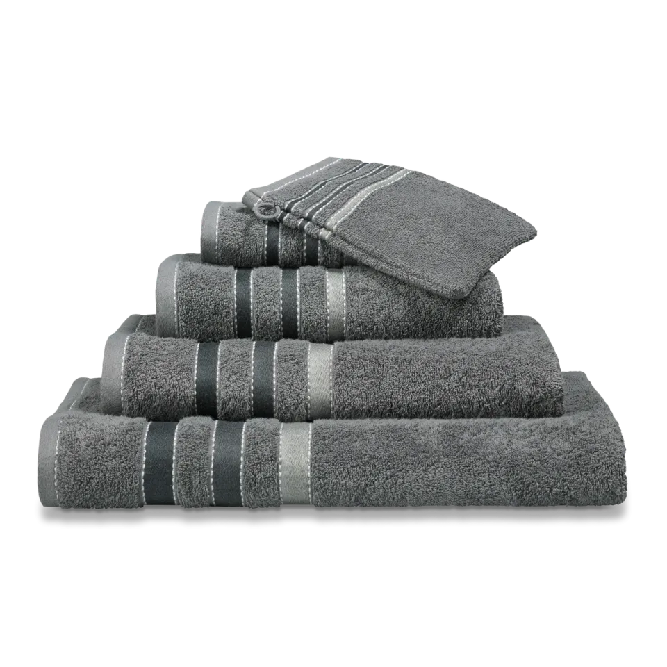 Vandyck Prestige Lines håndkle mole grey 60x110
