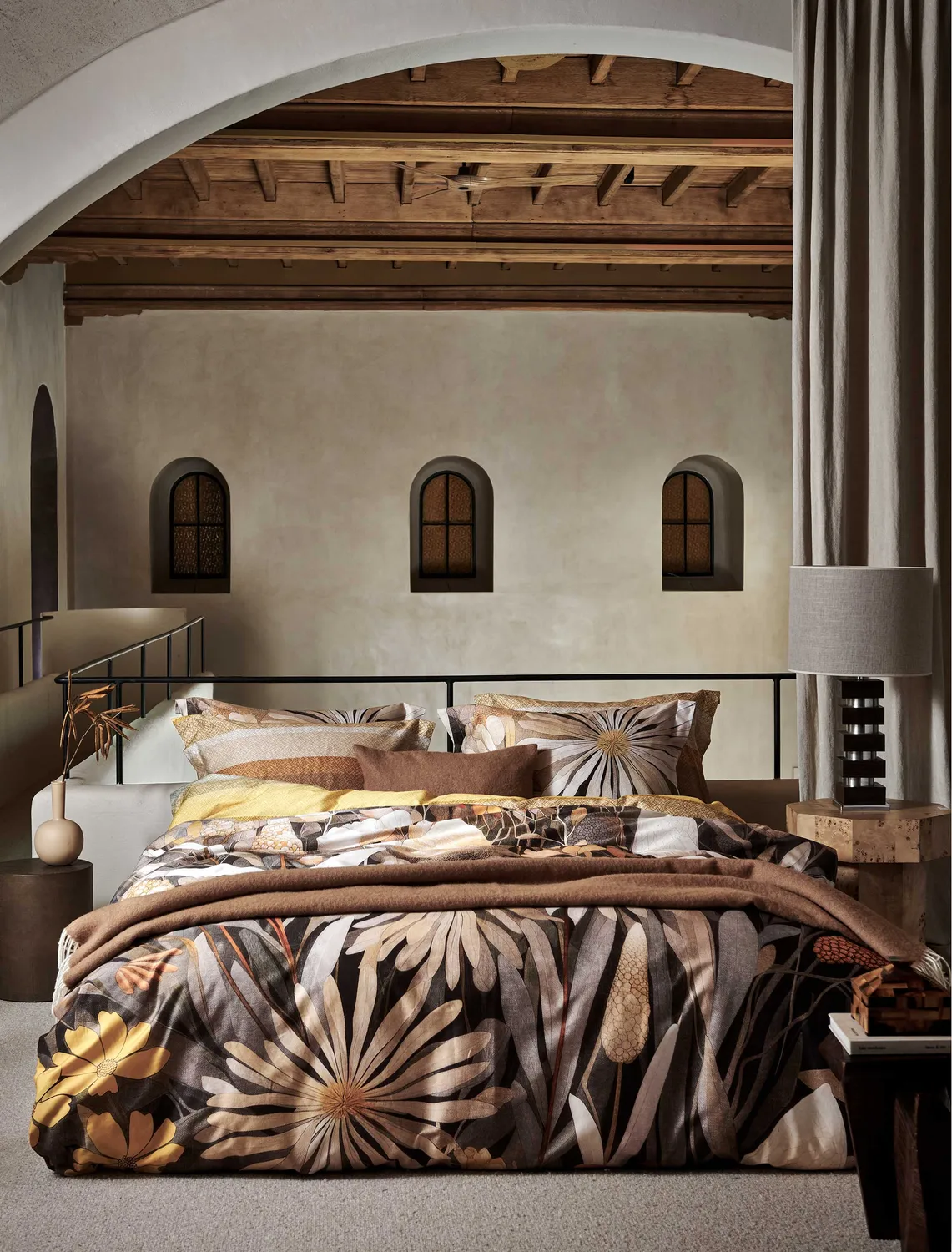 Vandyck Home Bellavita pledd 130x220 soft tan lamull