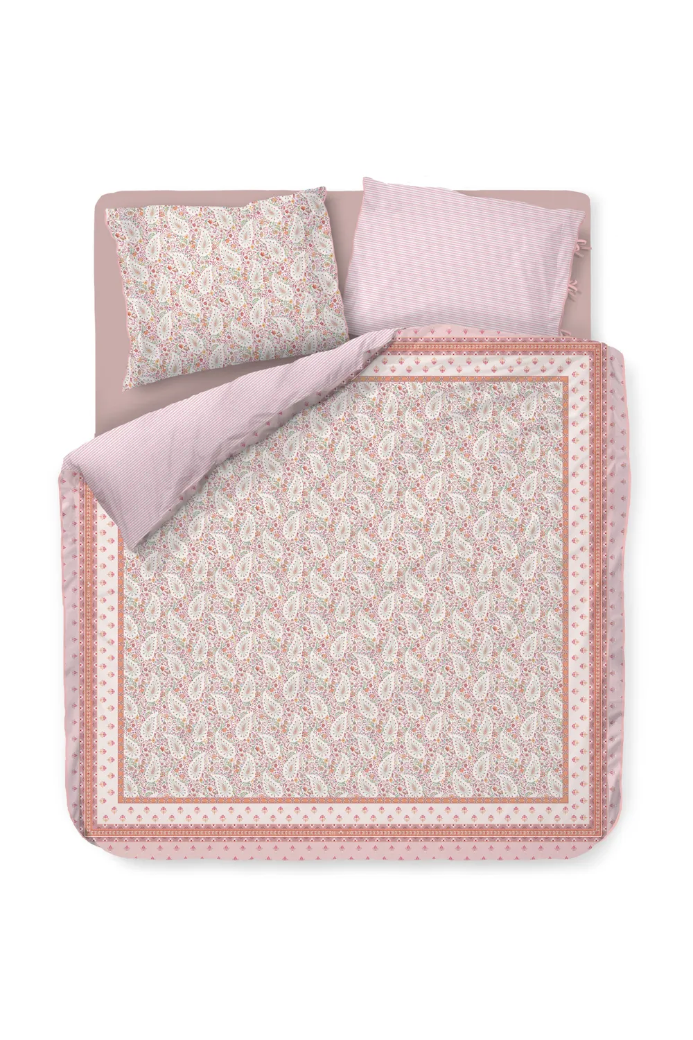 Pip Studio Kairi Bloom dynetrekk lys rosa perkal