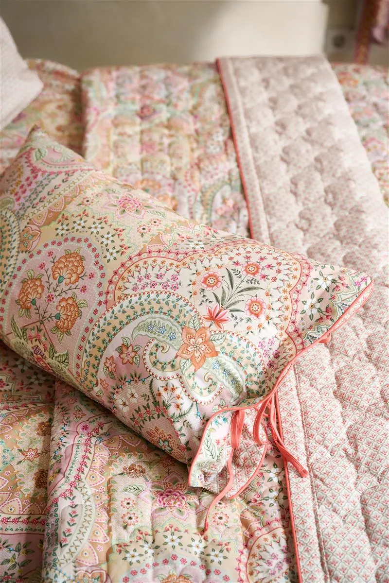 Pip Studio Jabali Flower pyntepute korallrød 35x60 cm