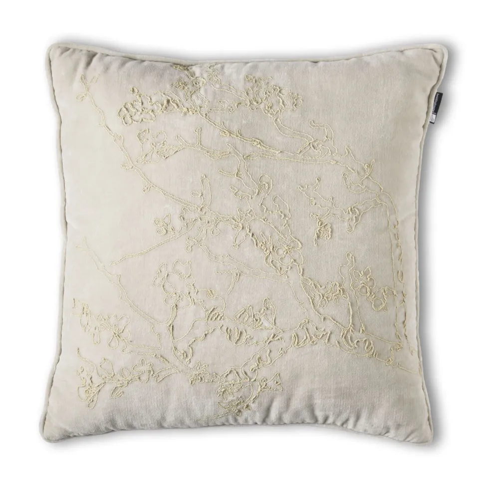 Beddinghouse Van Gogh Museum Broderie Fleurie pyntepute 50x50 beige