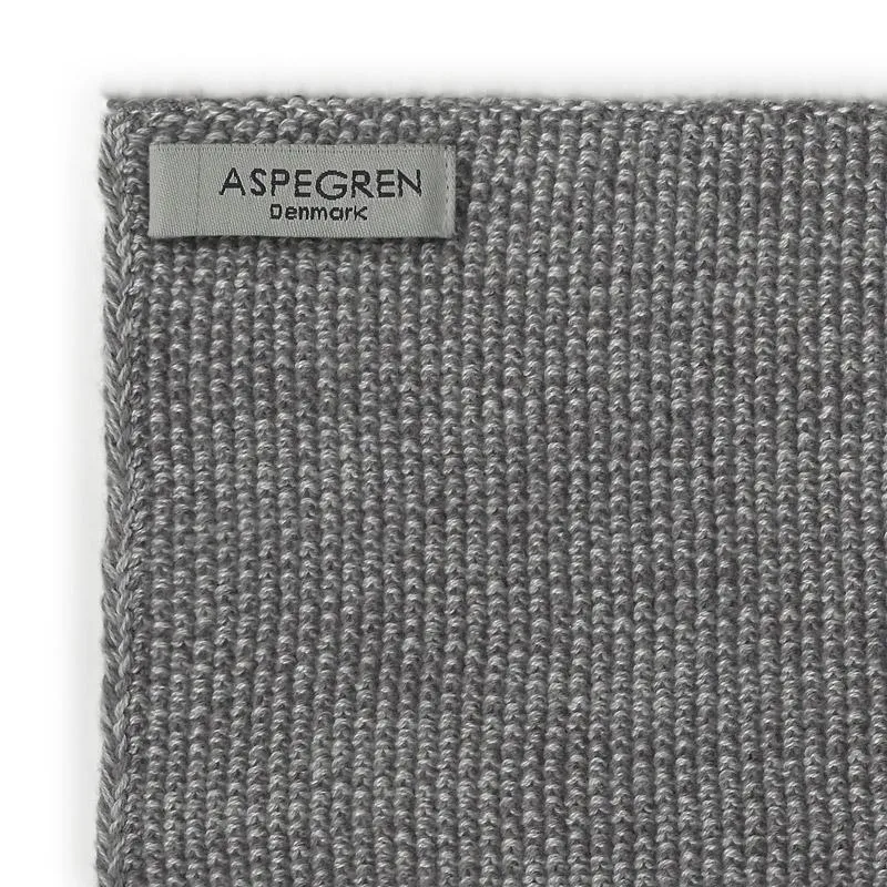 Aspegren Denmark Blend Gray oppvaskklut 26x26 2-pk myk