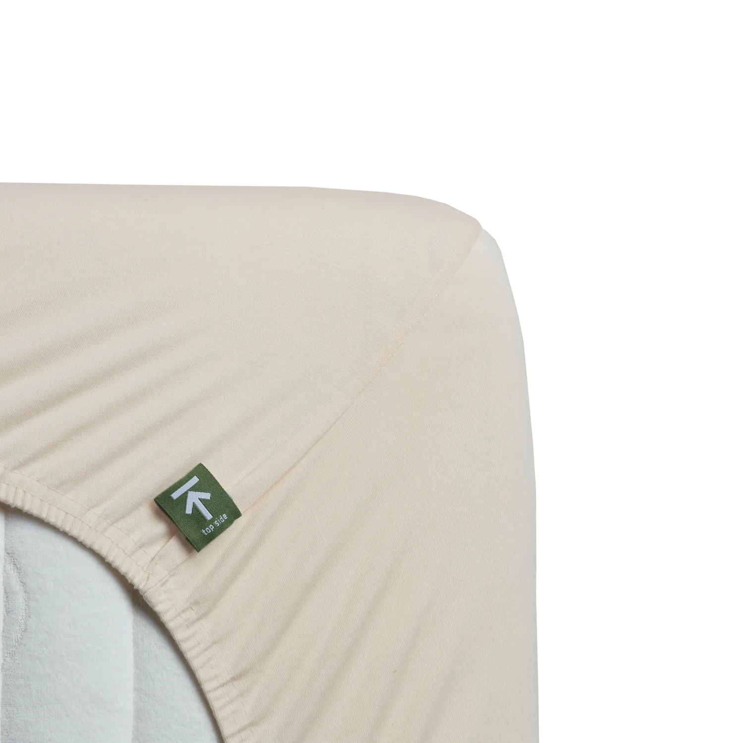 Beddinghouse Jersey Stretch topplaken 90x200 naturel