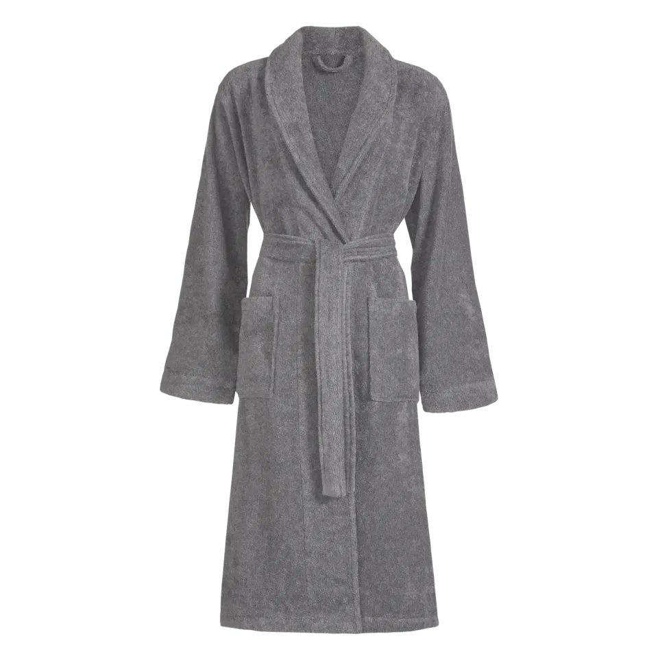 Vandyck Dallas morgenkåpe grey bomull GOTS