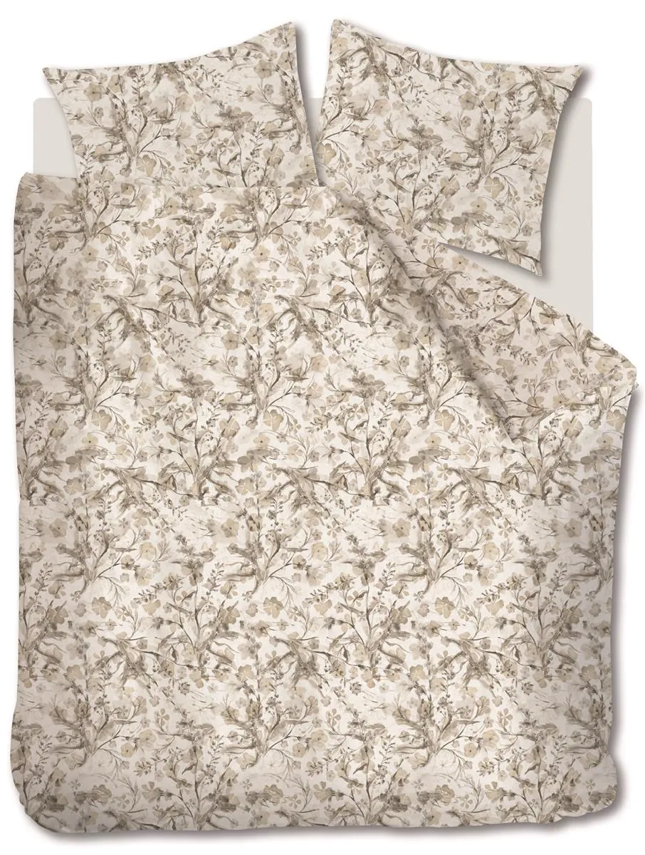 Riviera Maison Blushing Blooms dynetrekk 140x200 sand bomull