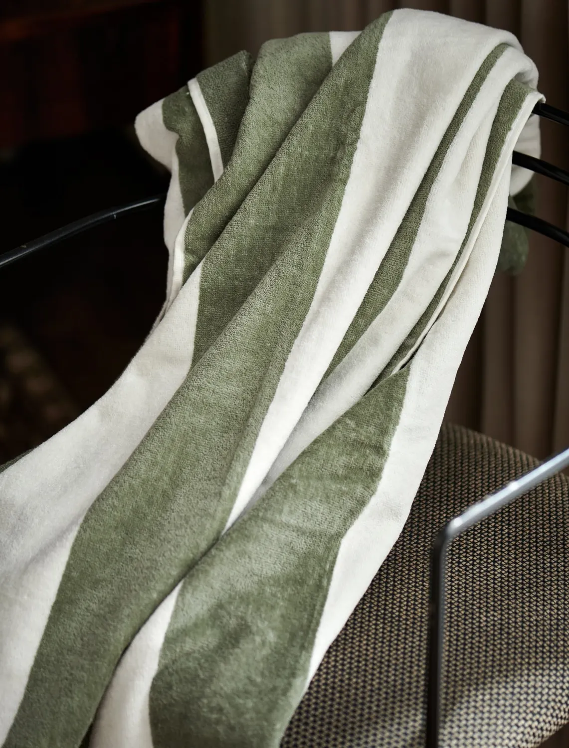 Vandyck Palma strandhåndkle salvie 100x200 cm bomull