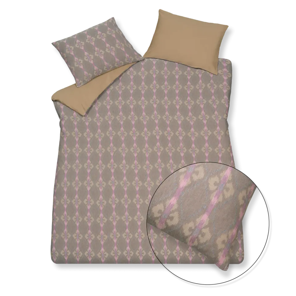 Vandyck Pure 74 dynetrekksett multi 260x240 jacquard sateng