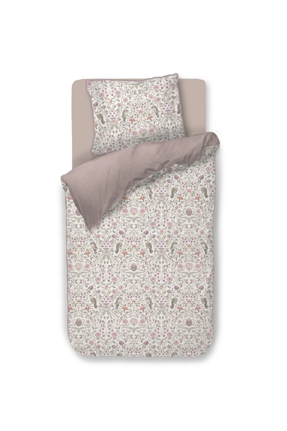 Pip Studio Garden of Dove dynetrekk 140x200 perkal