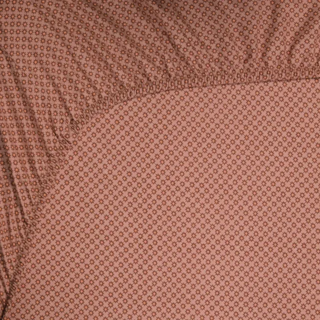 Pip Studio Twinkle Star laken Terra 100x200 cm bomull