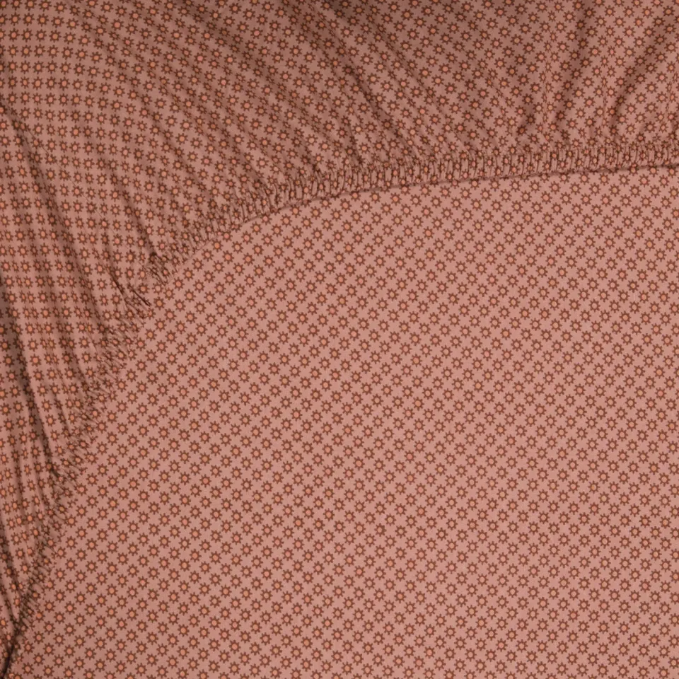 Pip Studio Twinkle Star laken Terra 100x200 cm bomull