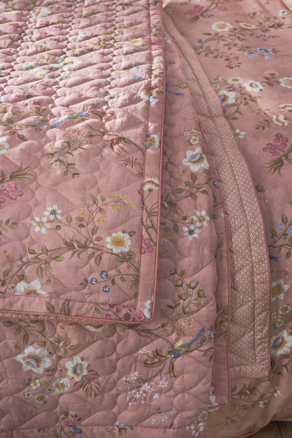 Pip Studio Lotus Lullaby sengeteppe 150x200 rosa