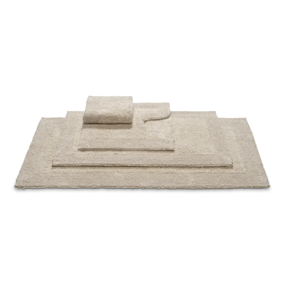 Vandyck Scala Luxury badematte natural 60x100 tosidig