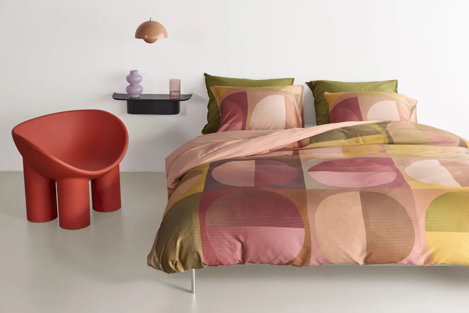 Beddinghouse Broadway dynetrekk 140x200 multi lyocell