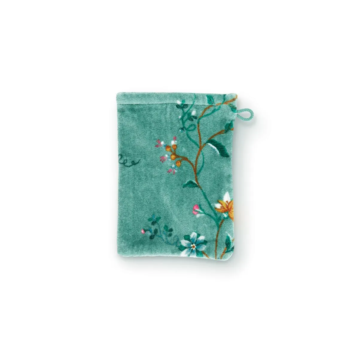 Pip Studio Les Fleurs badehåndkle grønn 70x140