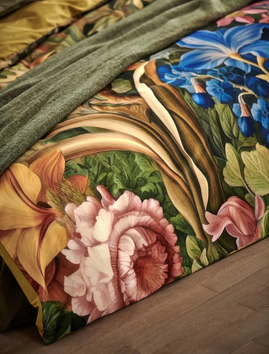 Vandyck Mystic Garden dynetrekksett 140x200 multi sateng